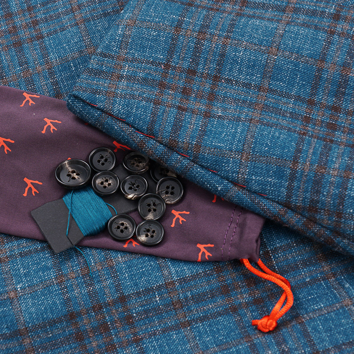 Isaia Wool-Cashmere-Silk-Linen Sport Coat