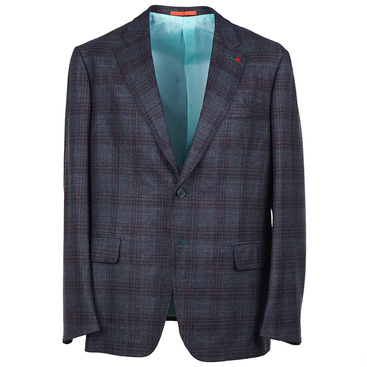 Isaia 'Capri' Woven Wool Sport Coat