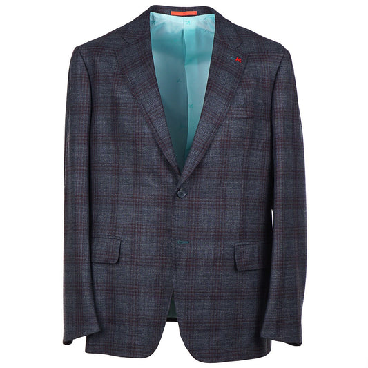 Isaia 'Capri' Woven Wool Sport Coat
