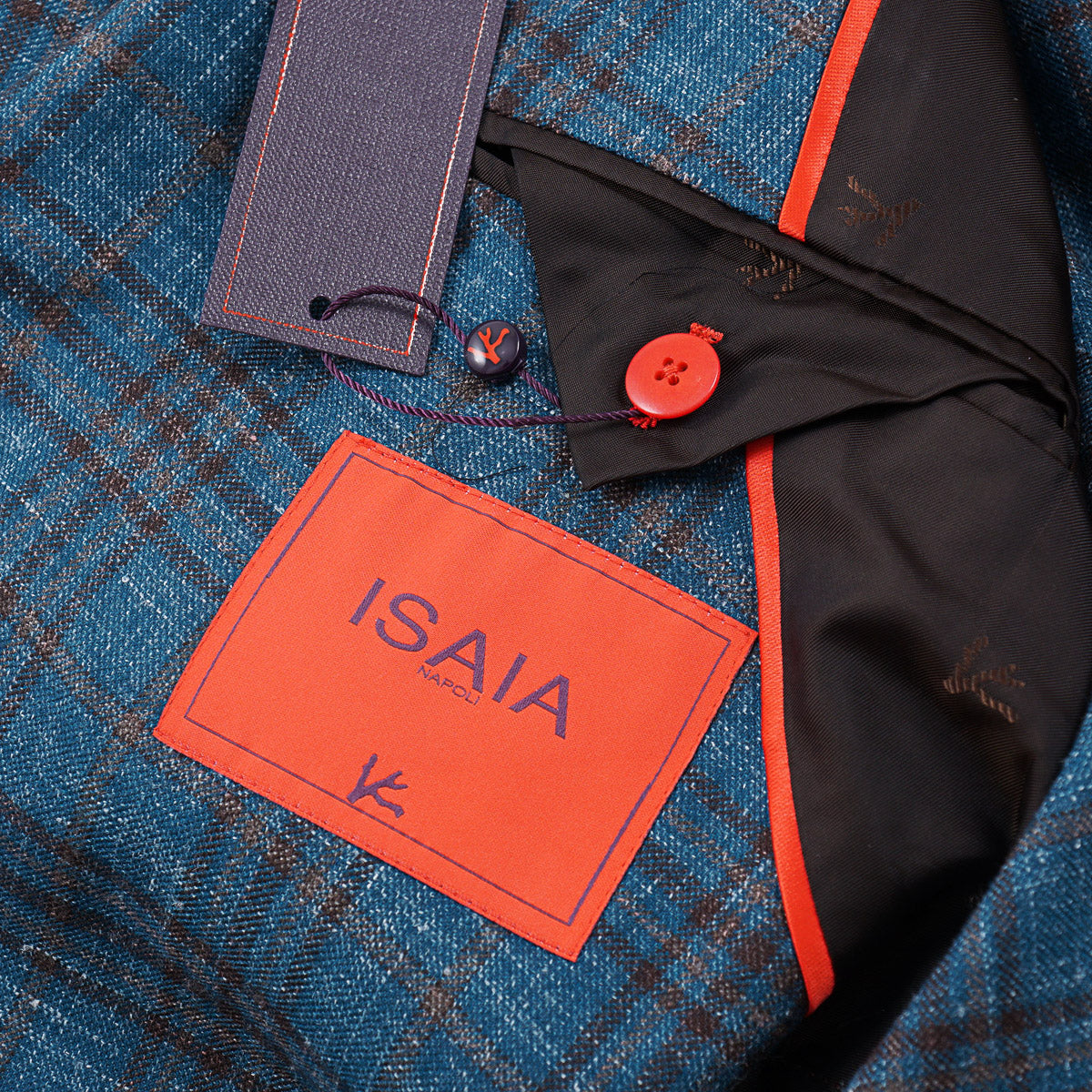 Isaia Wool-Cashmere-Silk-Linen Sport Coat