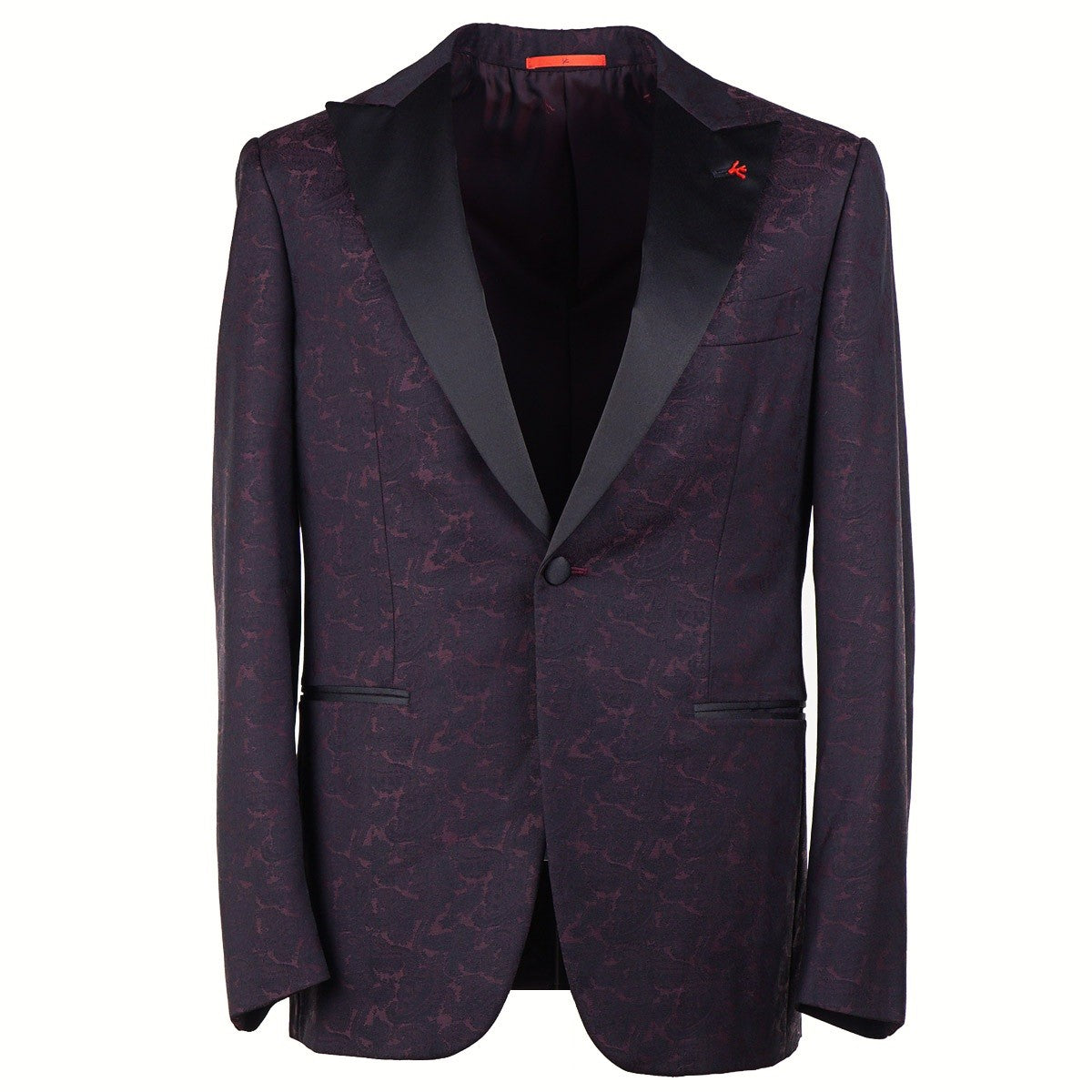 Isaia 'Gregorio' Paisley Brocade Dinner Jacket