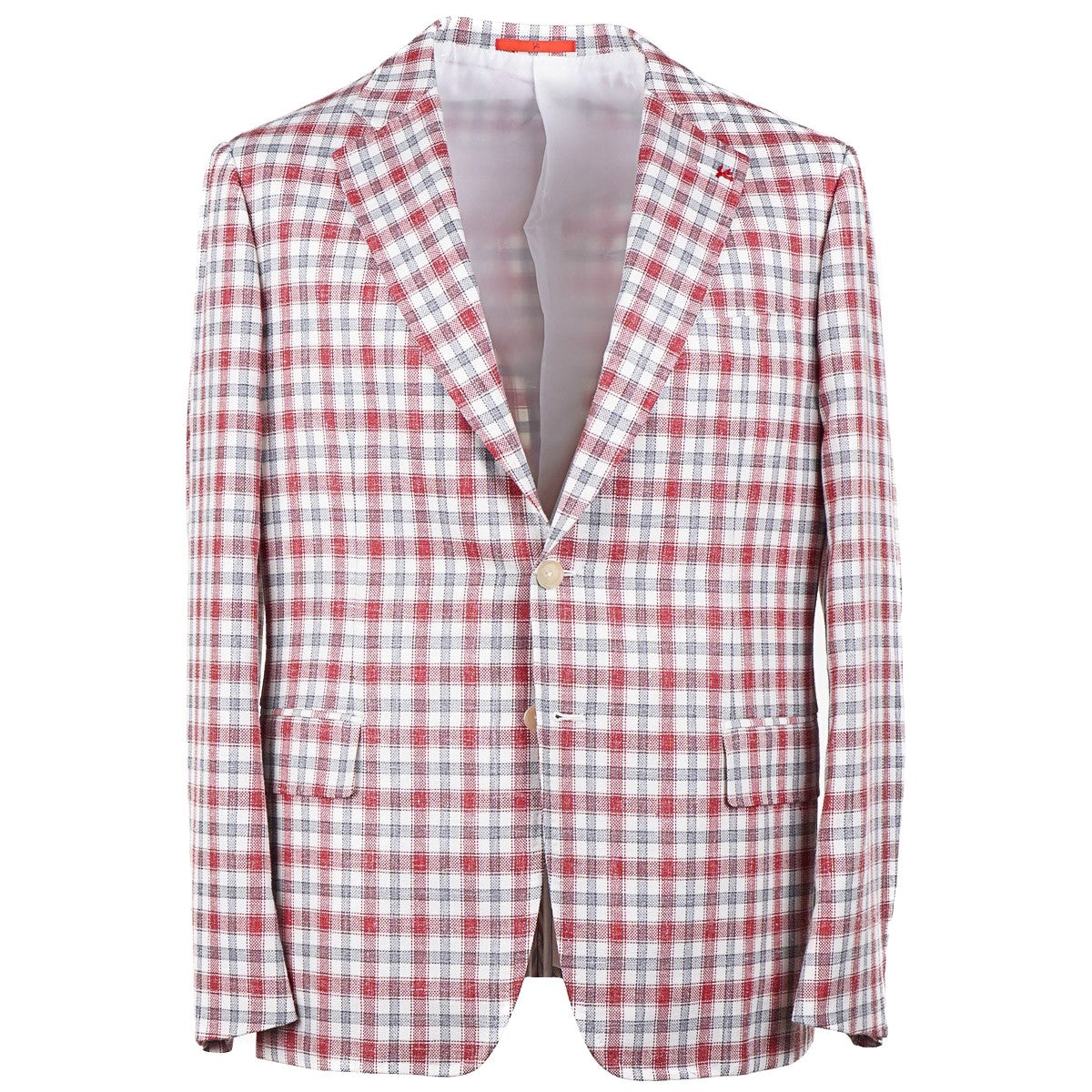 Isaia 'Capri' Wool-Silk-Linen Sport Coat