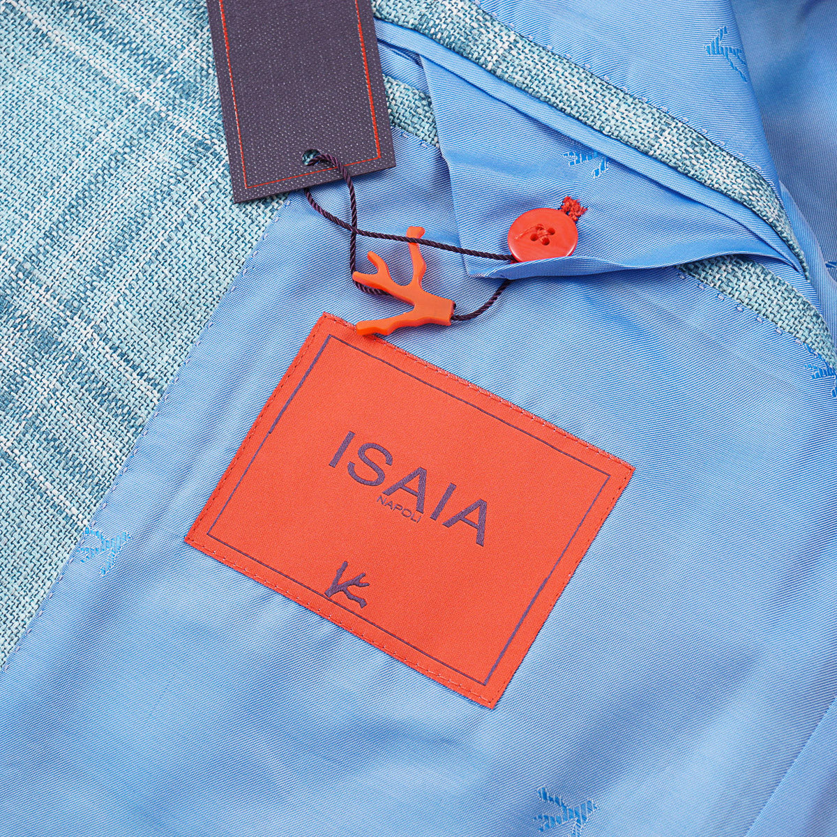 Isaia 'Capri' Wool-Silk-Linen Sport Coat