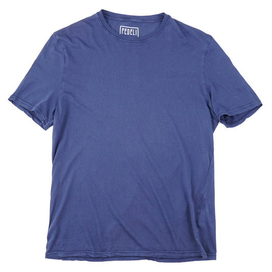 Fedeli 'Superlight' Cotton T-Shirt - Top Shelf Apparel