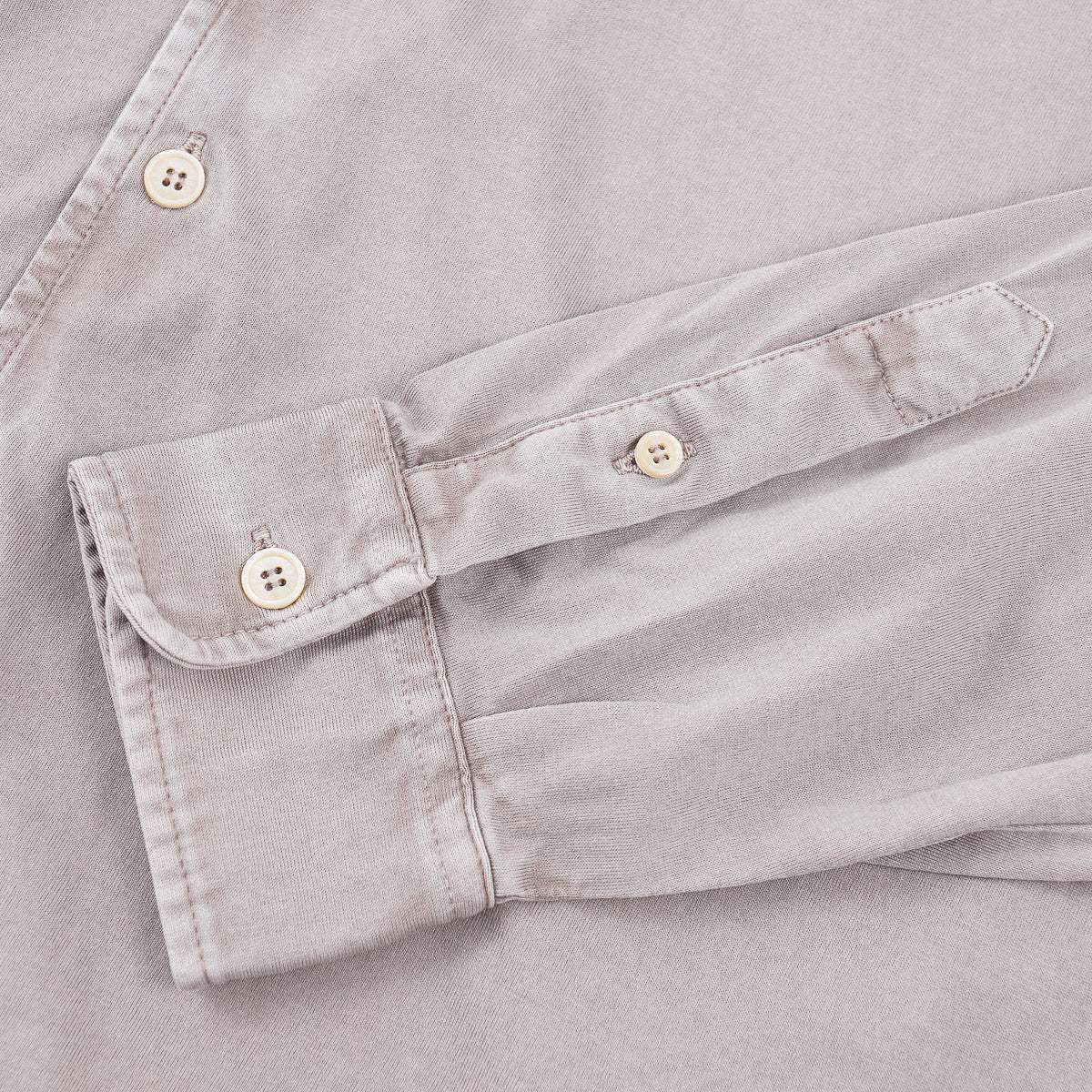 Fedeli Jersey Cotton Button-Front Shirt - Top Shelf Apparel