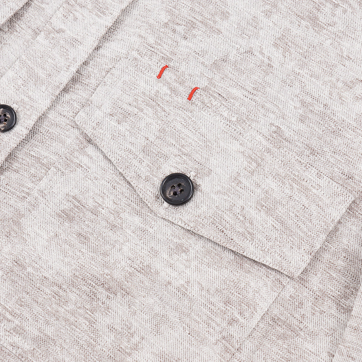 Isaia Light Wool-Linen Shirt-Jacket