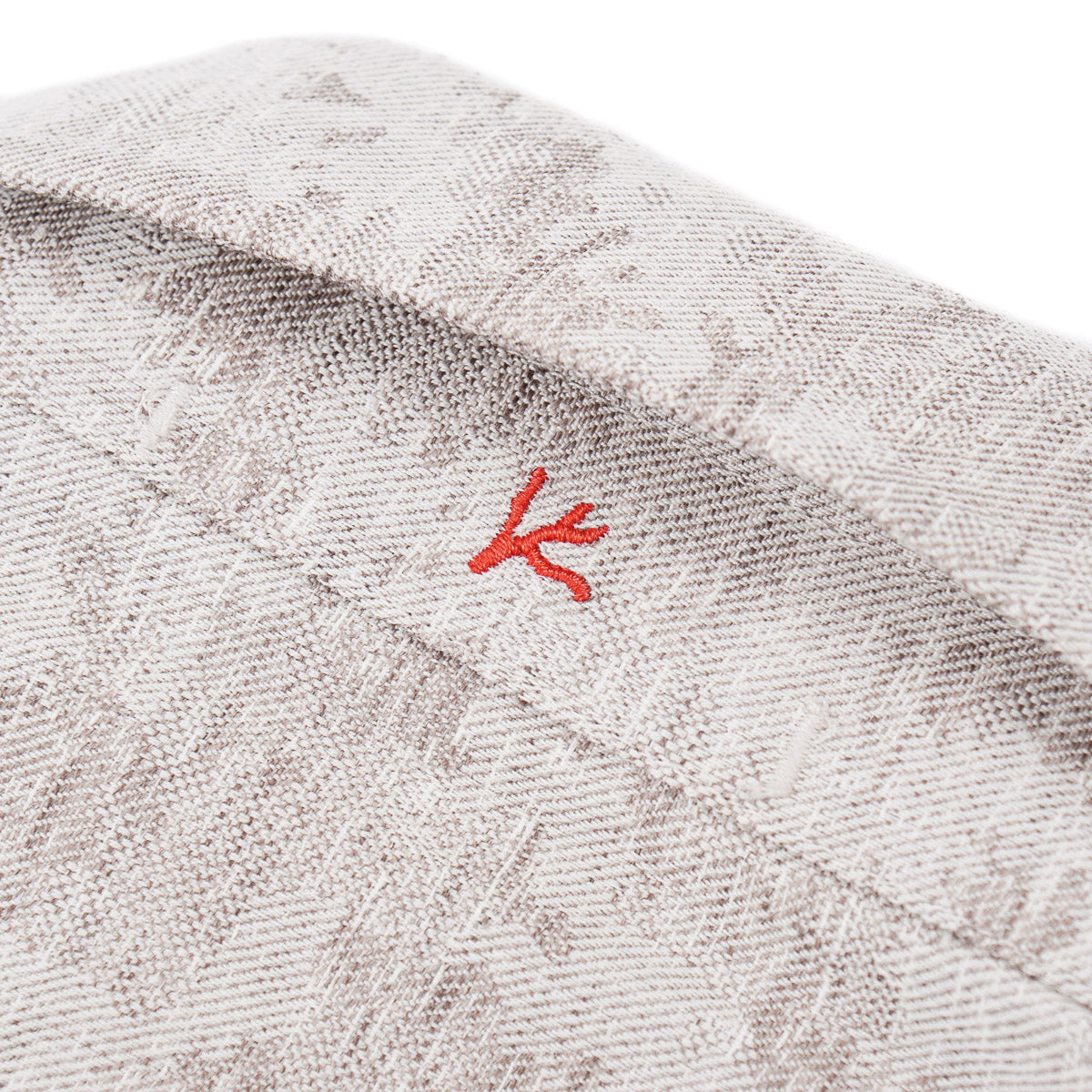 Isaia Light Wool-Linen Shirt-Jacket