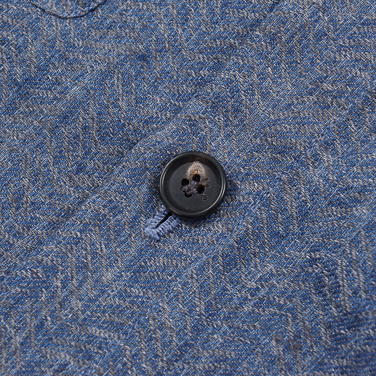 Isaia Lightweight Woven Linen Overshirt