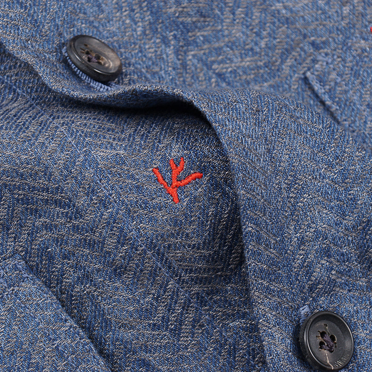 Isaia Lightweight Woven Linen Overshirt