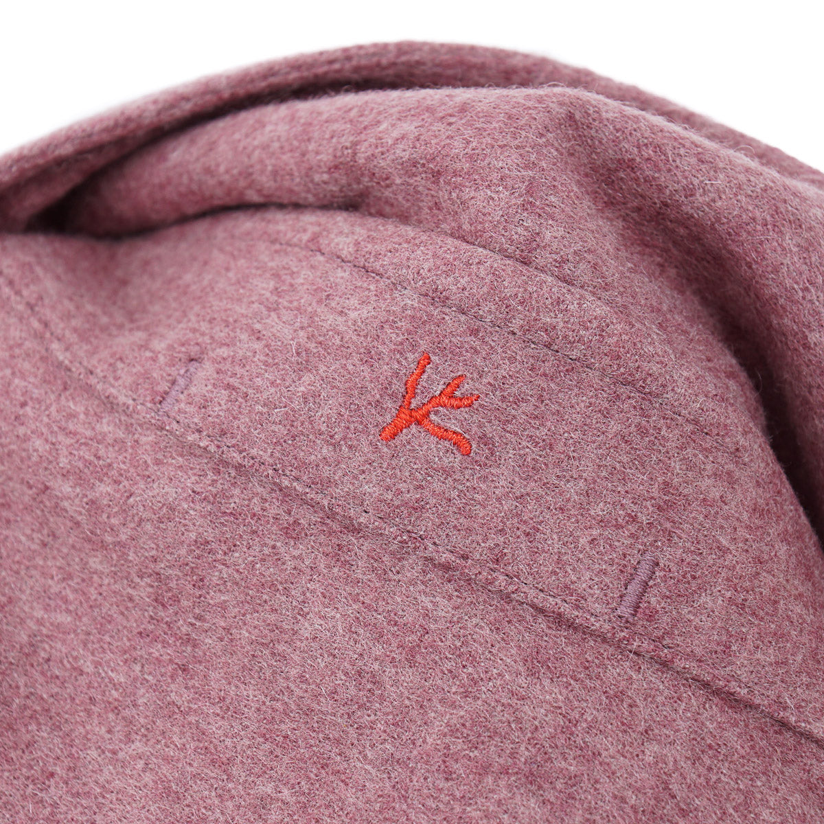 Isaia Flannel Wool-Cashmere Overshirt