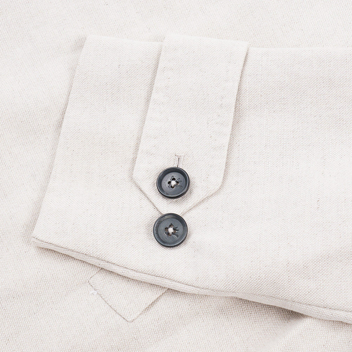 Isaia Slim-Fit Linen-Cotton Overcoat