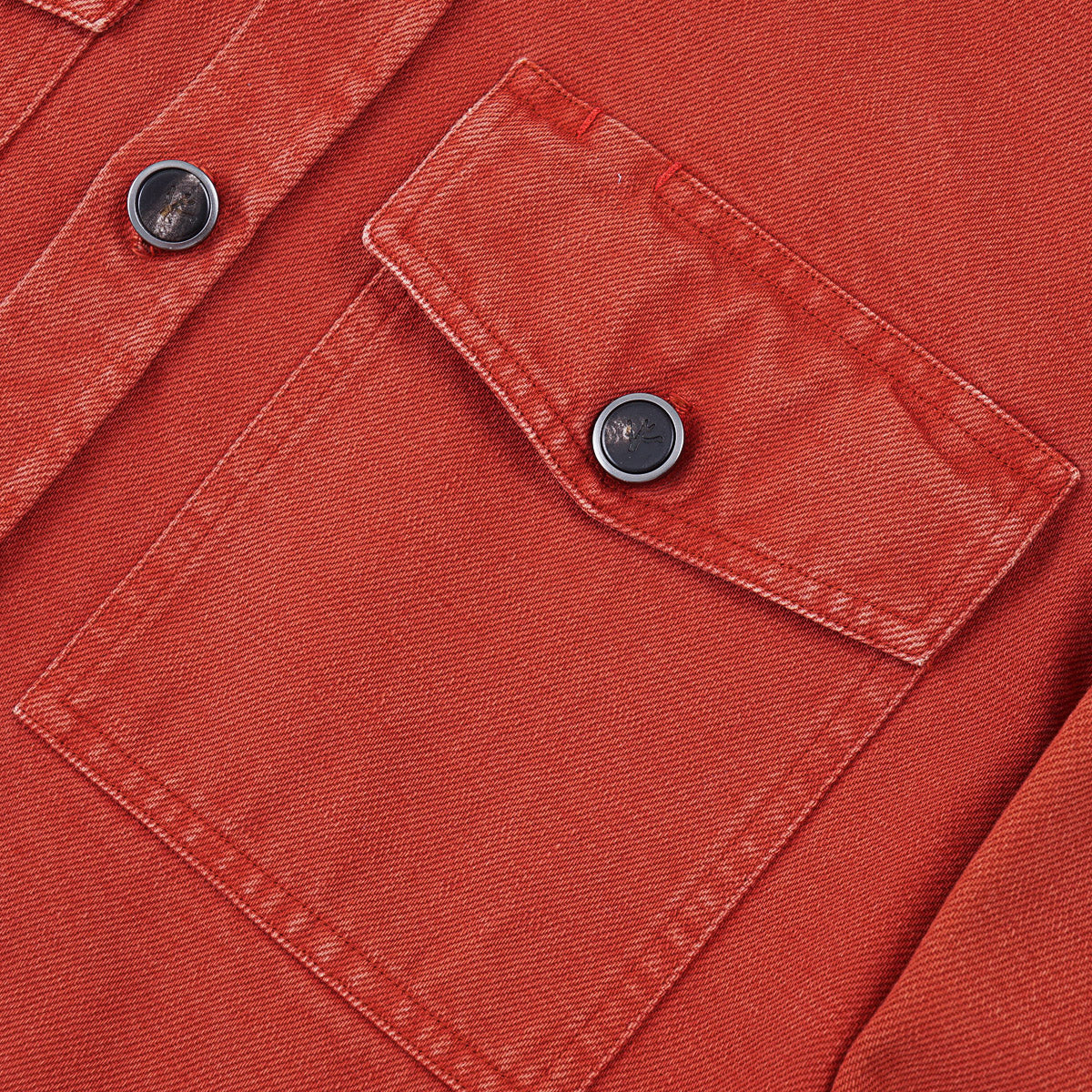 Isaia Denim Cotton Shirt-Jacket - Top Shelf Apparel