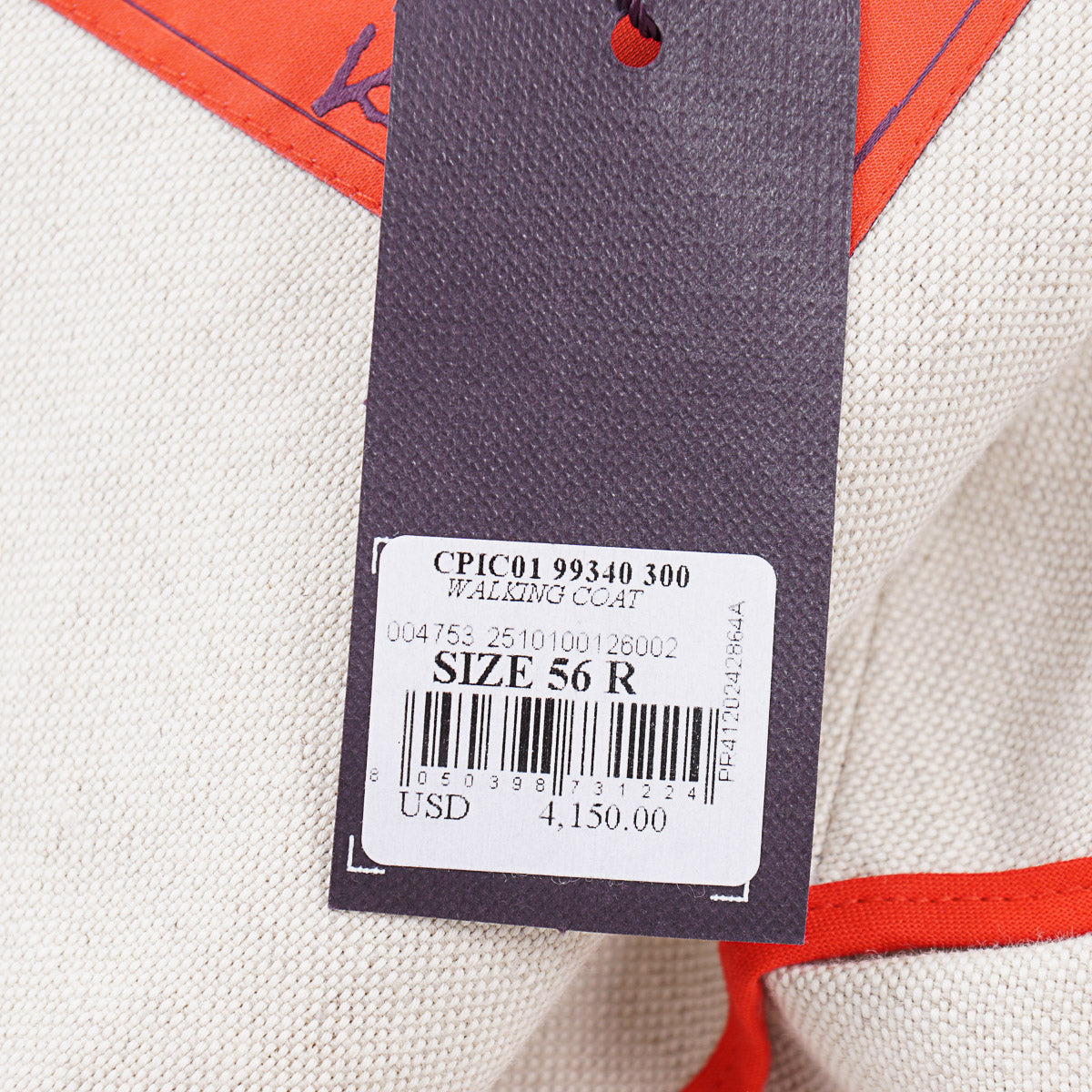 Isaia Slim-Fit Linen-Cotton Overcoat