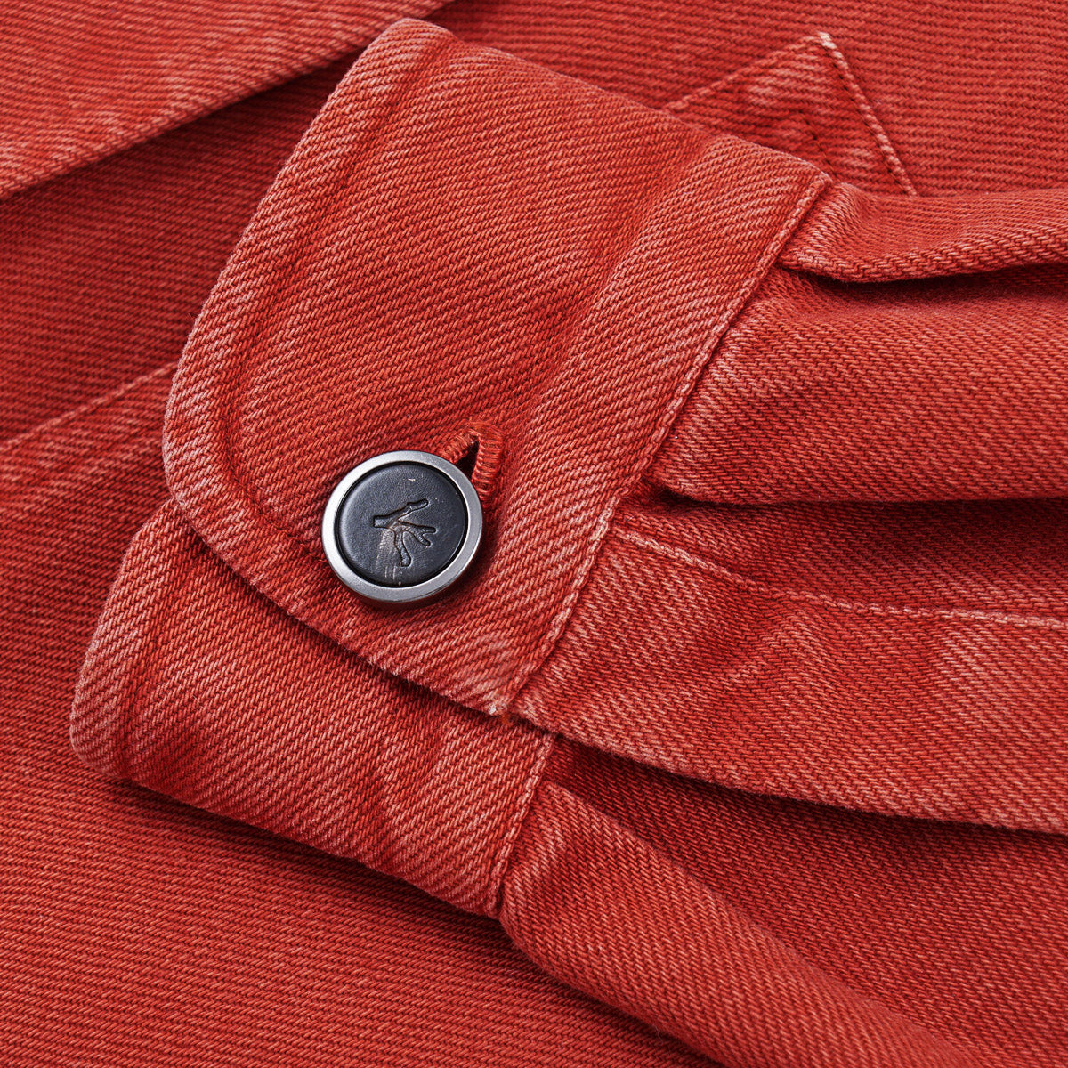 Isaia Denim Cotton Shirt-Jacket - Top Shelf Apparel
