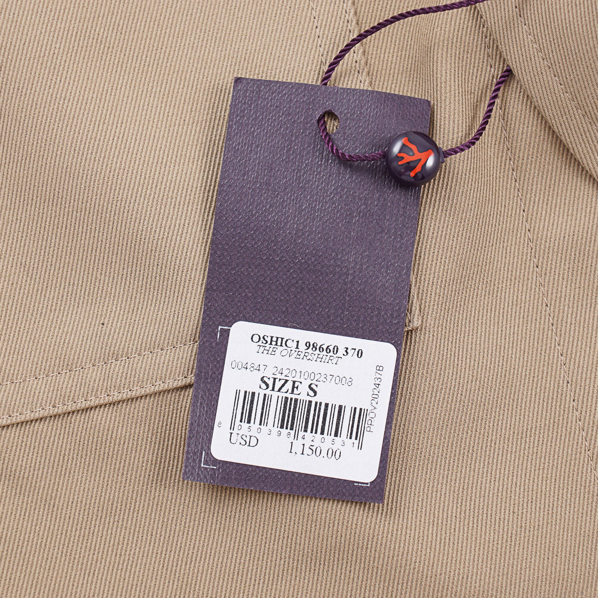 Isaia Twill Cotton-Cashmere Overshirt