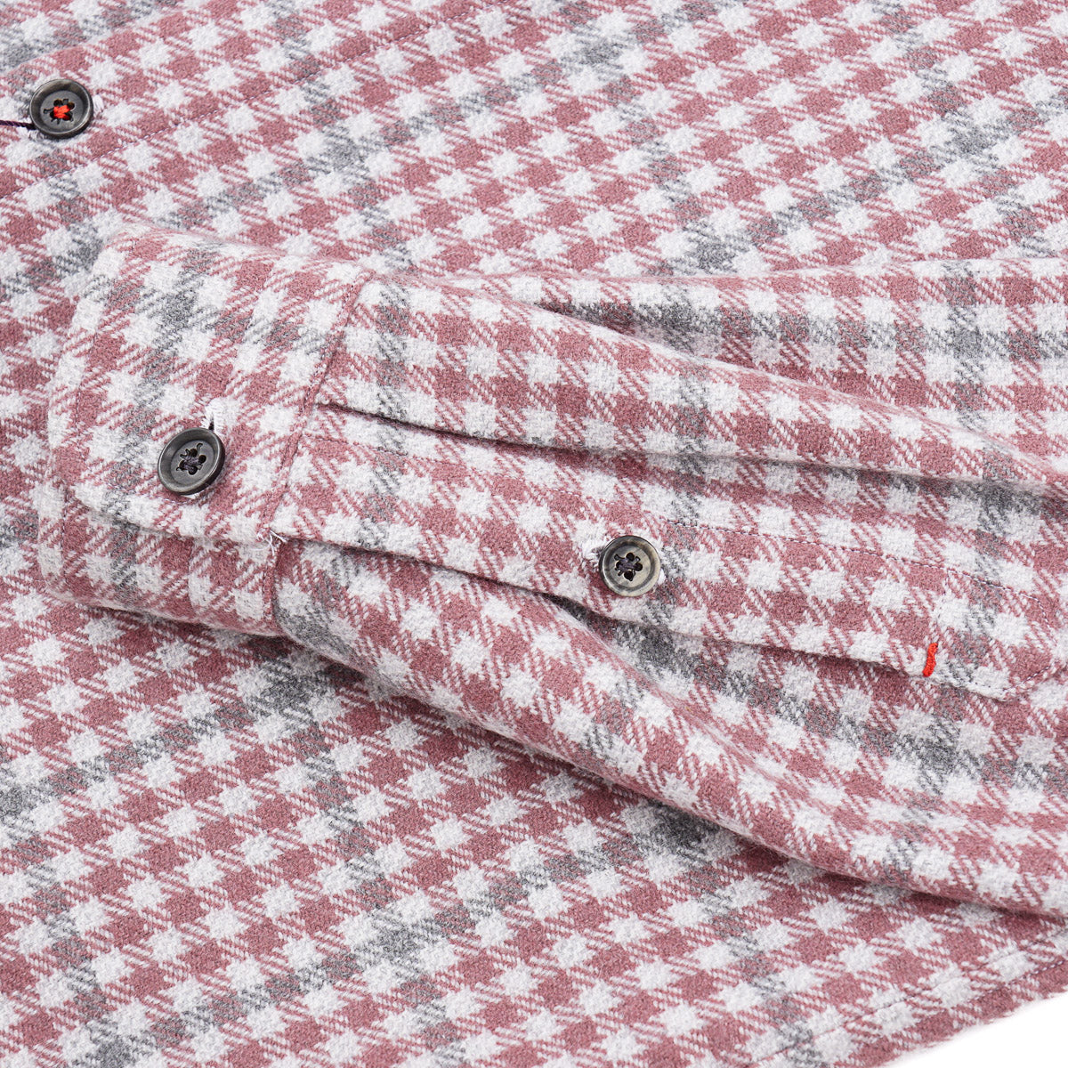 Isaia Woven Cashmere Overshirt