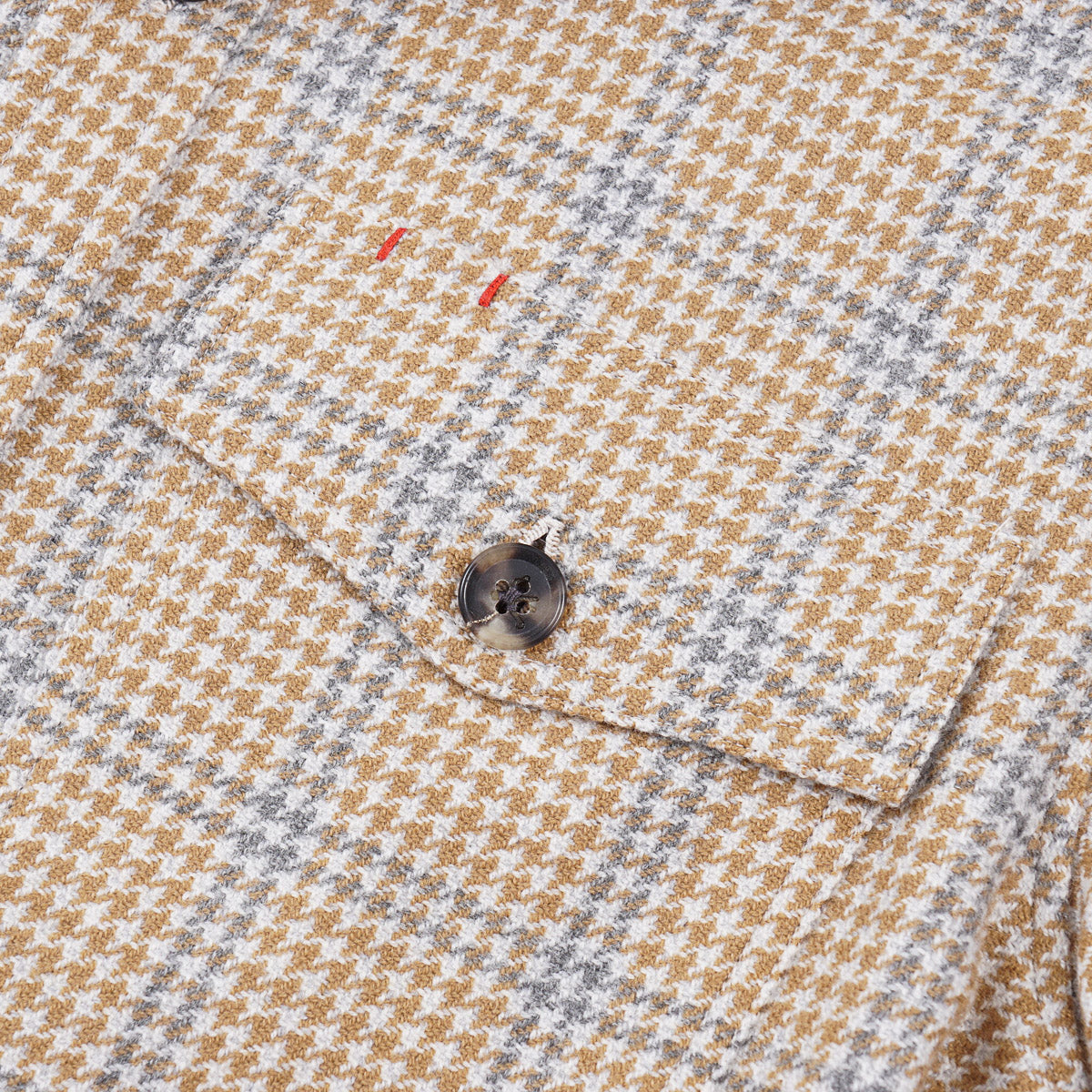 Isaia Woven Cashmere Overshirt