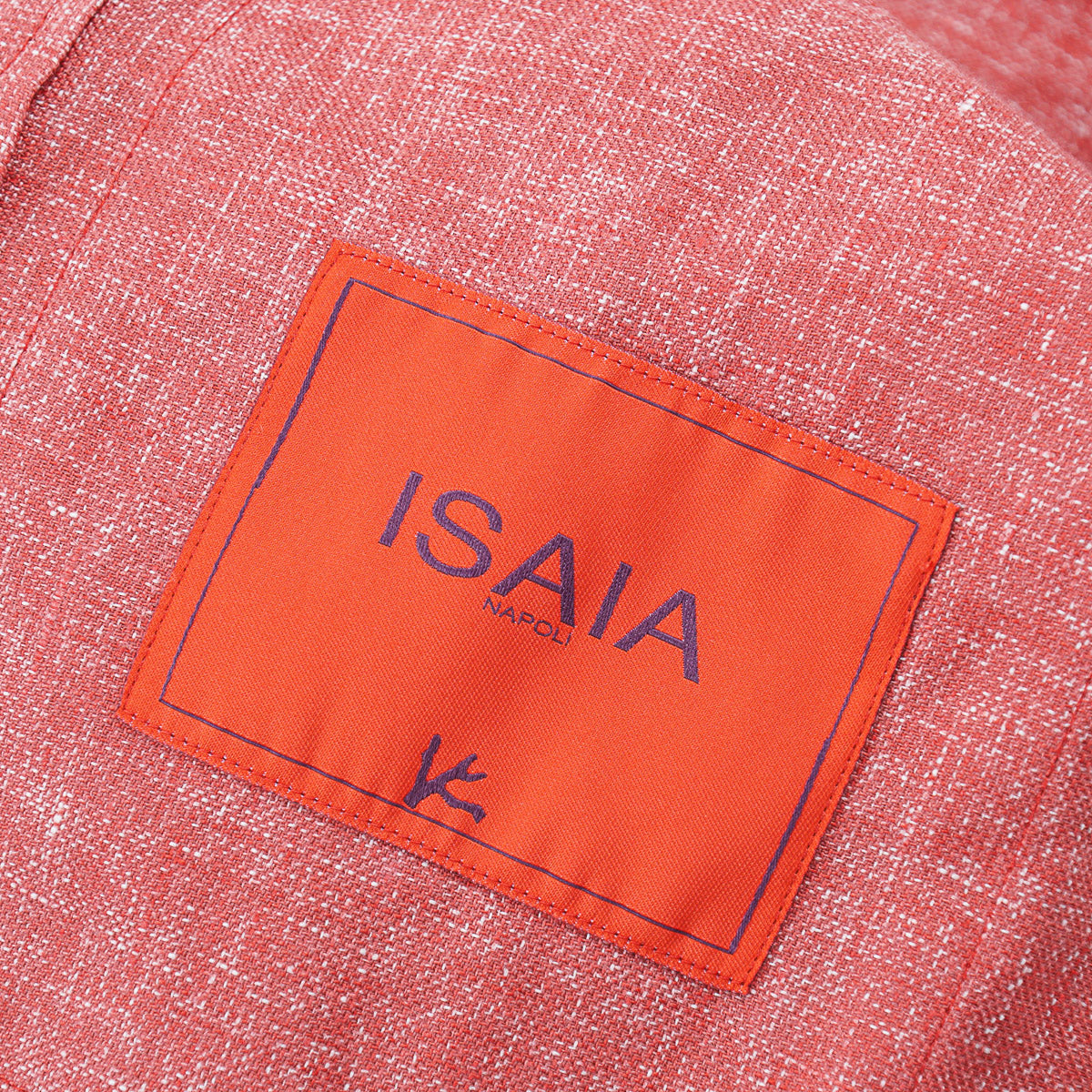Isaia Lightweight Linen-Wool Overshirt