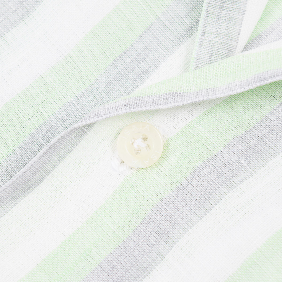 Isaia Relaxed Fit Linen Shirt