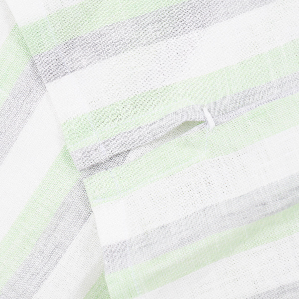 Isaia Relaxed Fit Linen Shirt