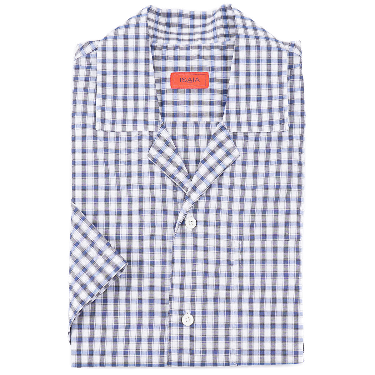 Isaia Lightweight Shirt with Camp Collar