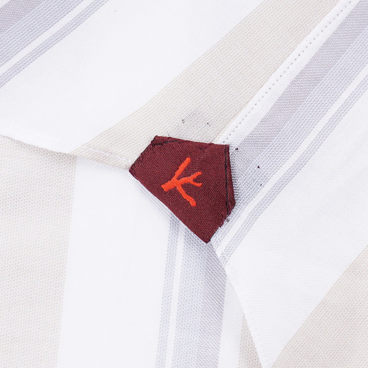 Isaia Short Sleeve Cotton Sport Shirt