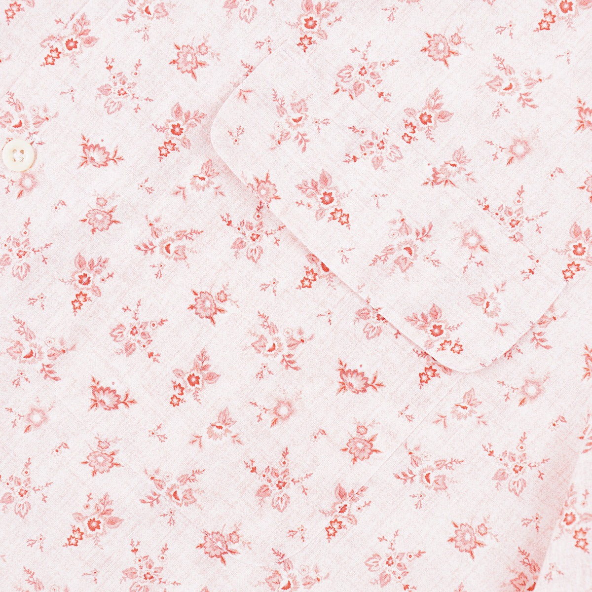 Isaia Printed Shirt with Camp Collar