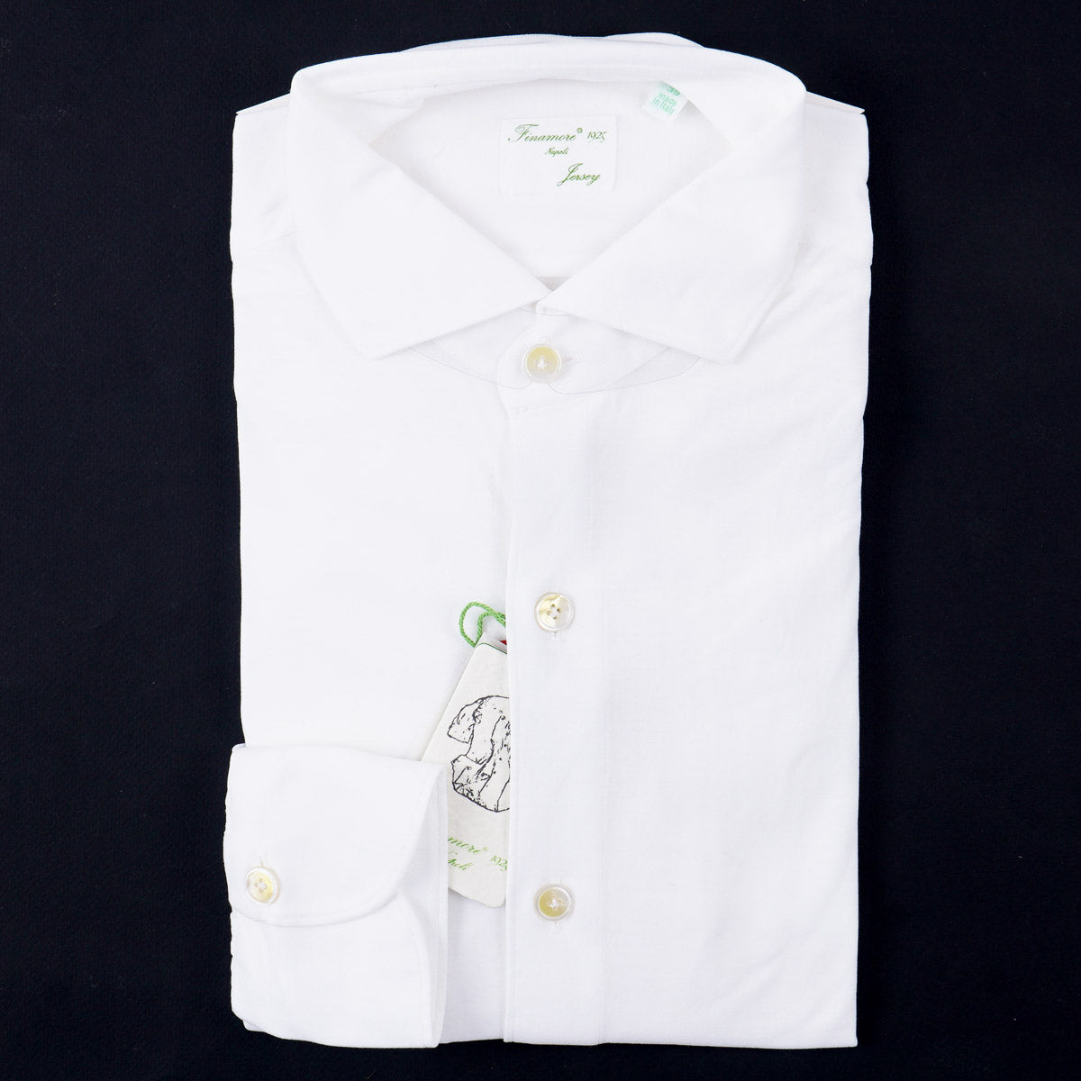 Finamore Lightweight Jersey Cotton Shirt - Top Shelf Apparel