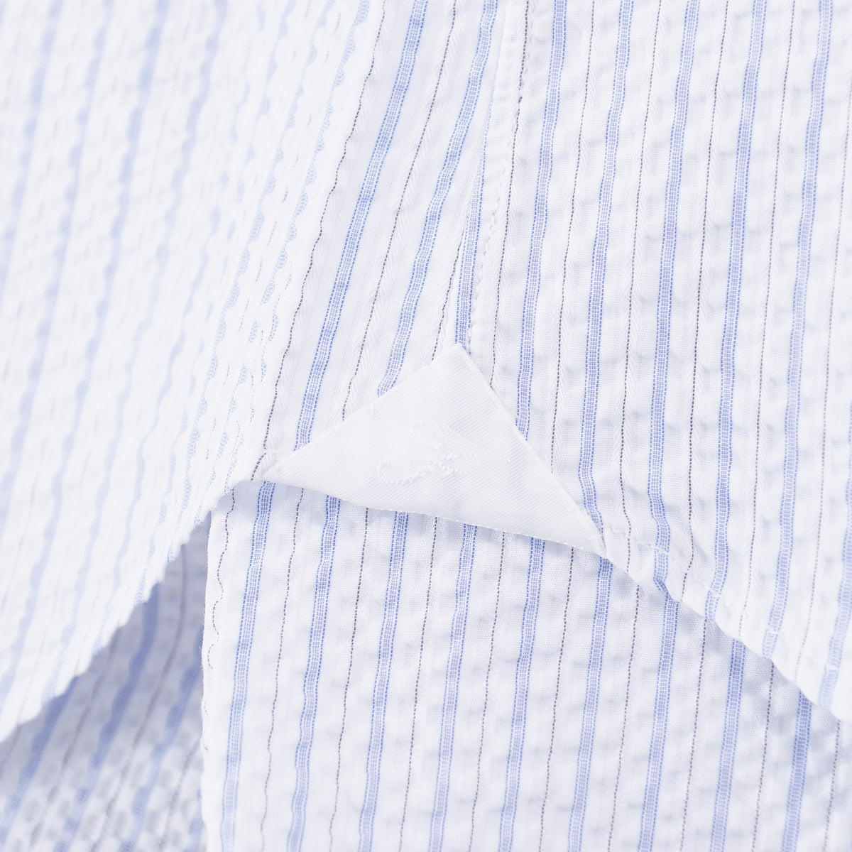 Finamore Lightweight Seersucker Dress Shirt - Top Shelf Apparel