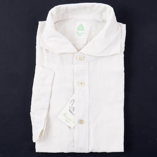 Finamore Slim-Fit Lightweight Linen Shirt - Top Shelf Apparel