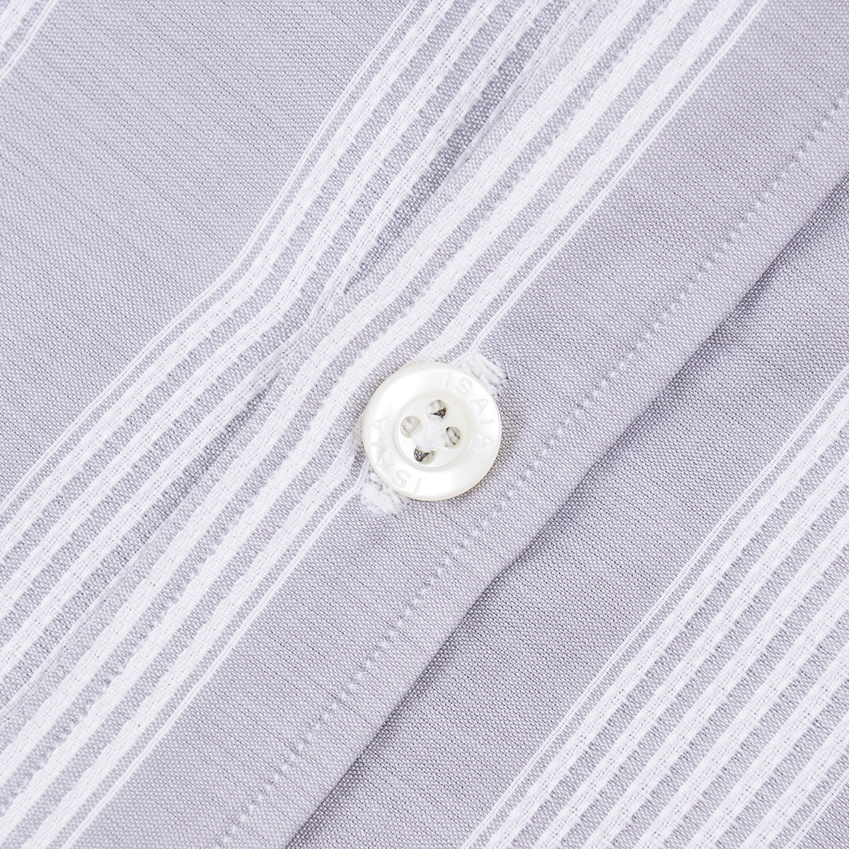 Isaia Slim-Fit Woven Cotton Shirt