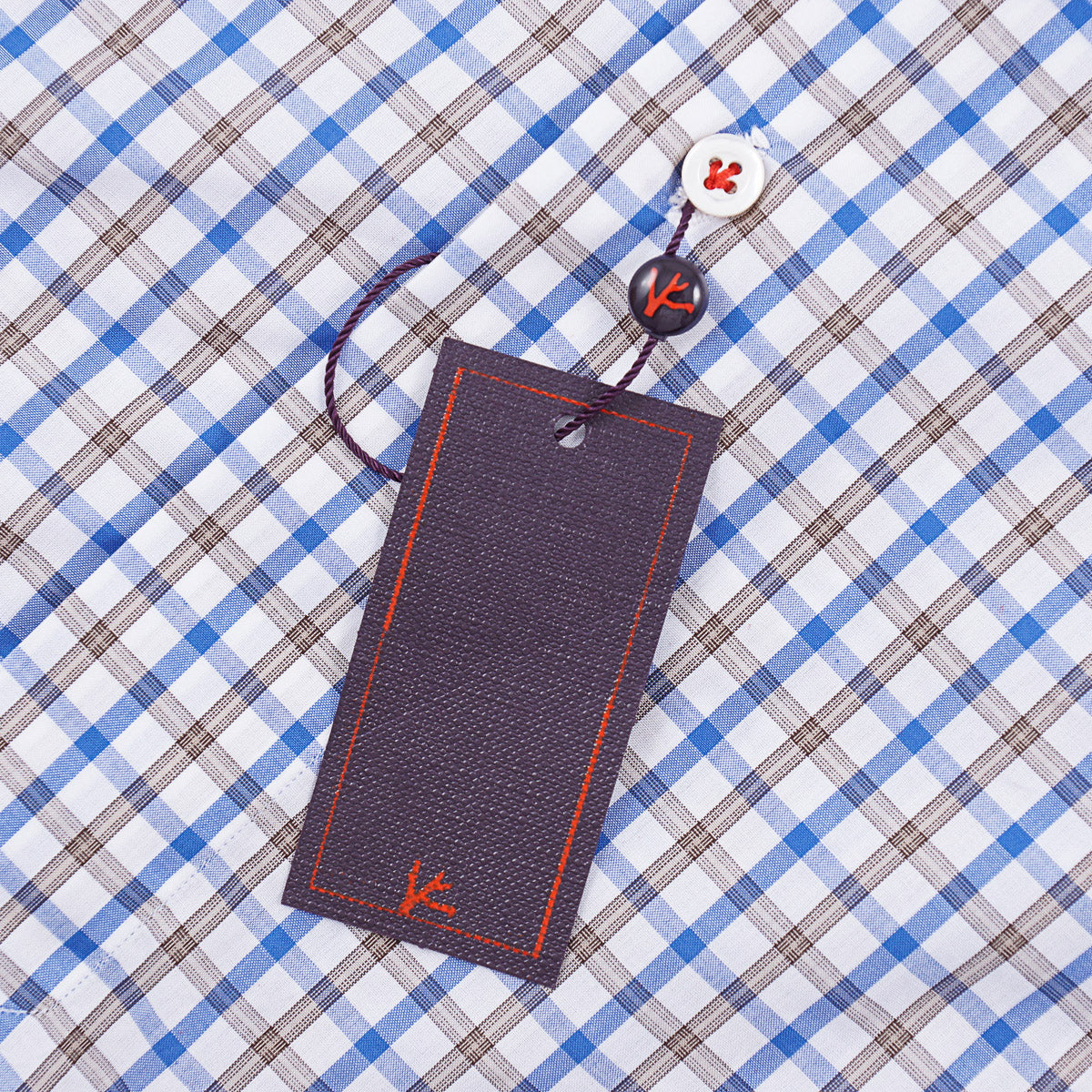 Isaia Tailored-Fit 'Mix' Cotton Shirt