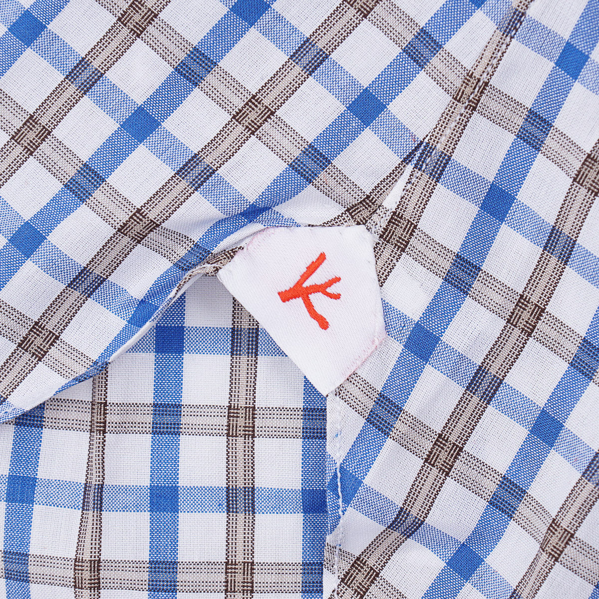 Isaia Tailored-Fit 'Mix' Cotton Shirt