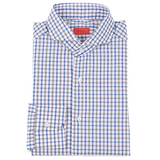 Isaia Tailored-Fit 'Mix' Cotton Shirt