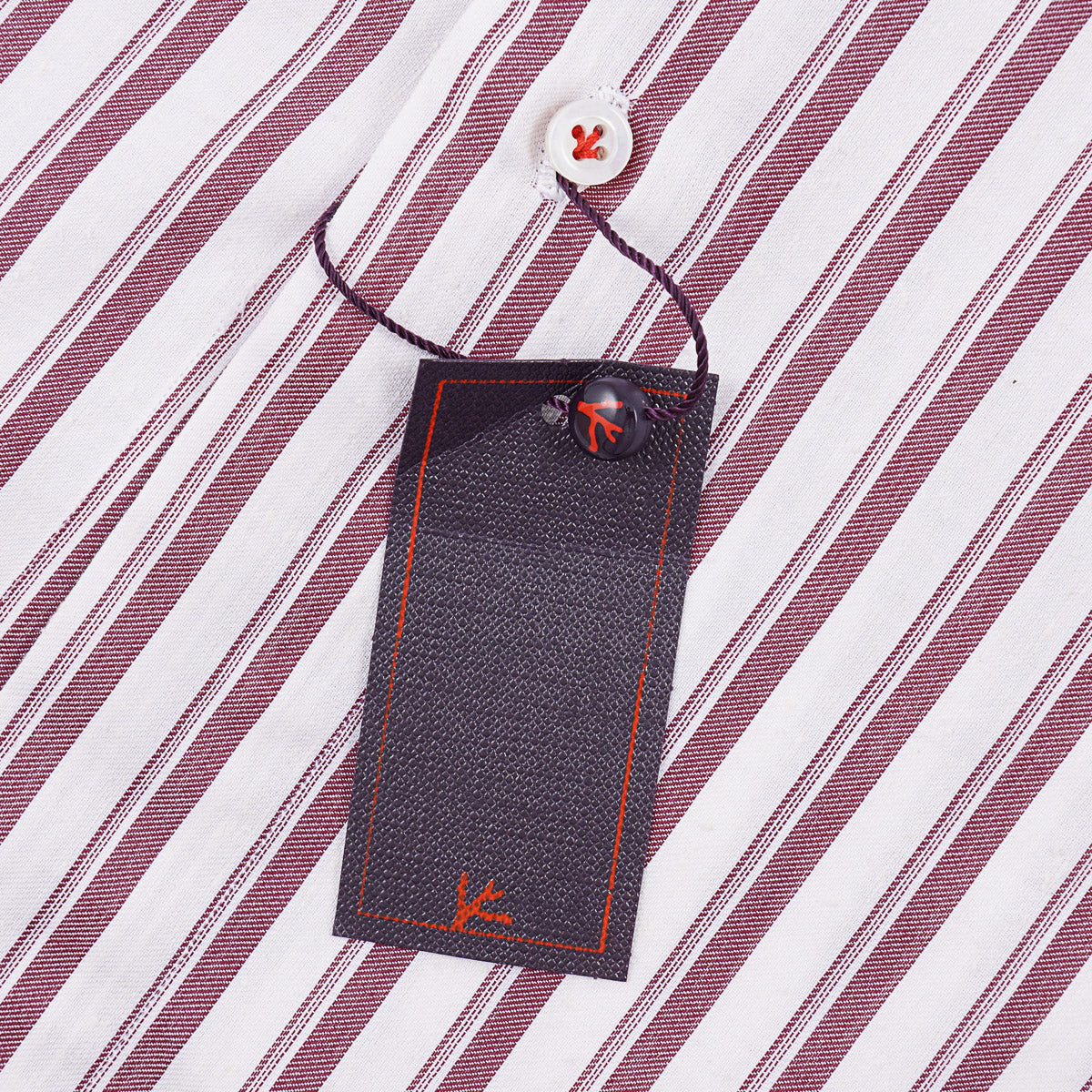 Isaia Lightweight Cotton-Silk Shirt