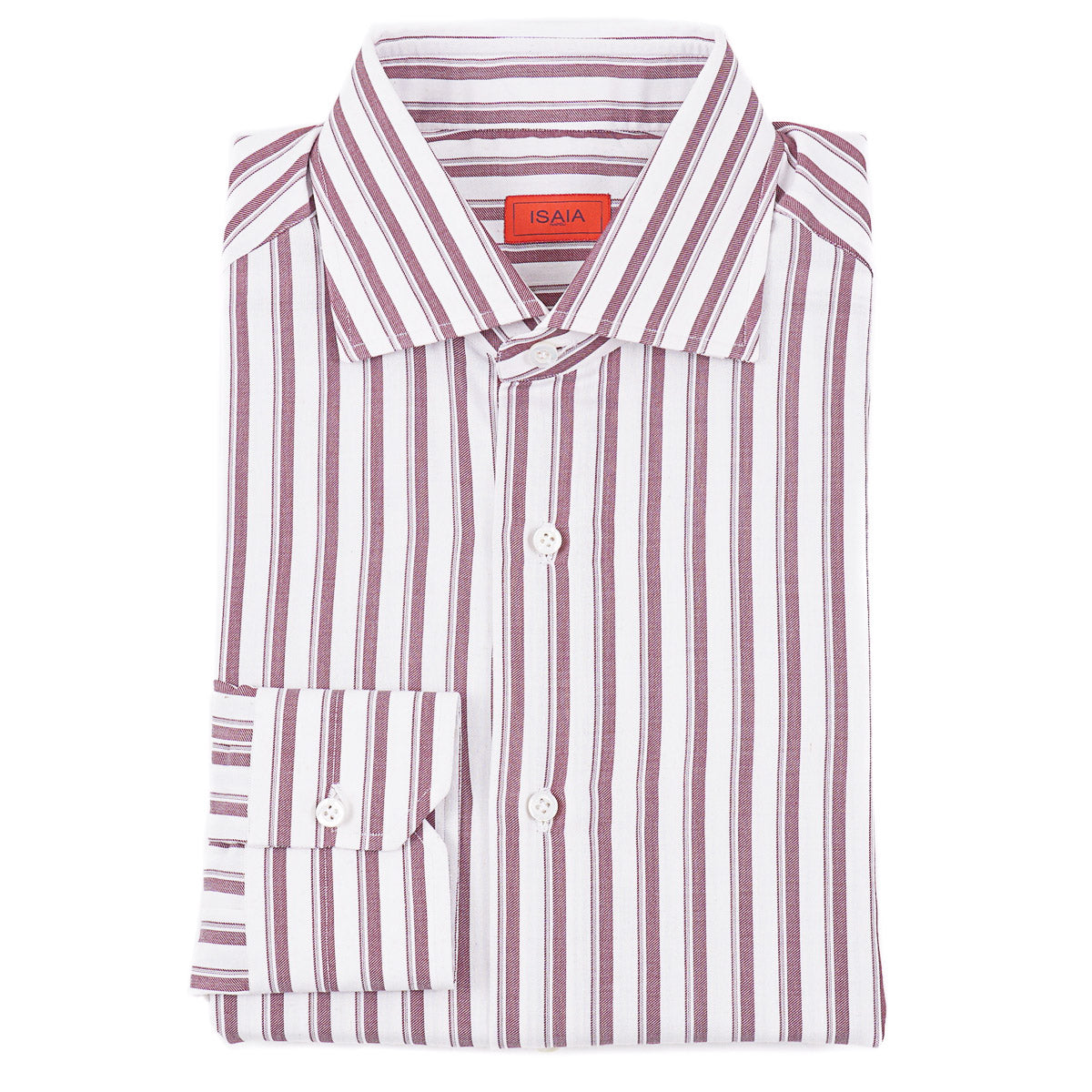 Isaia Lightweight Cotton-Silk Shirt