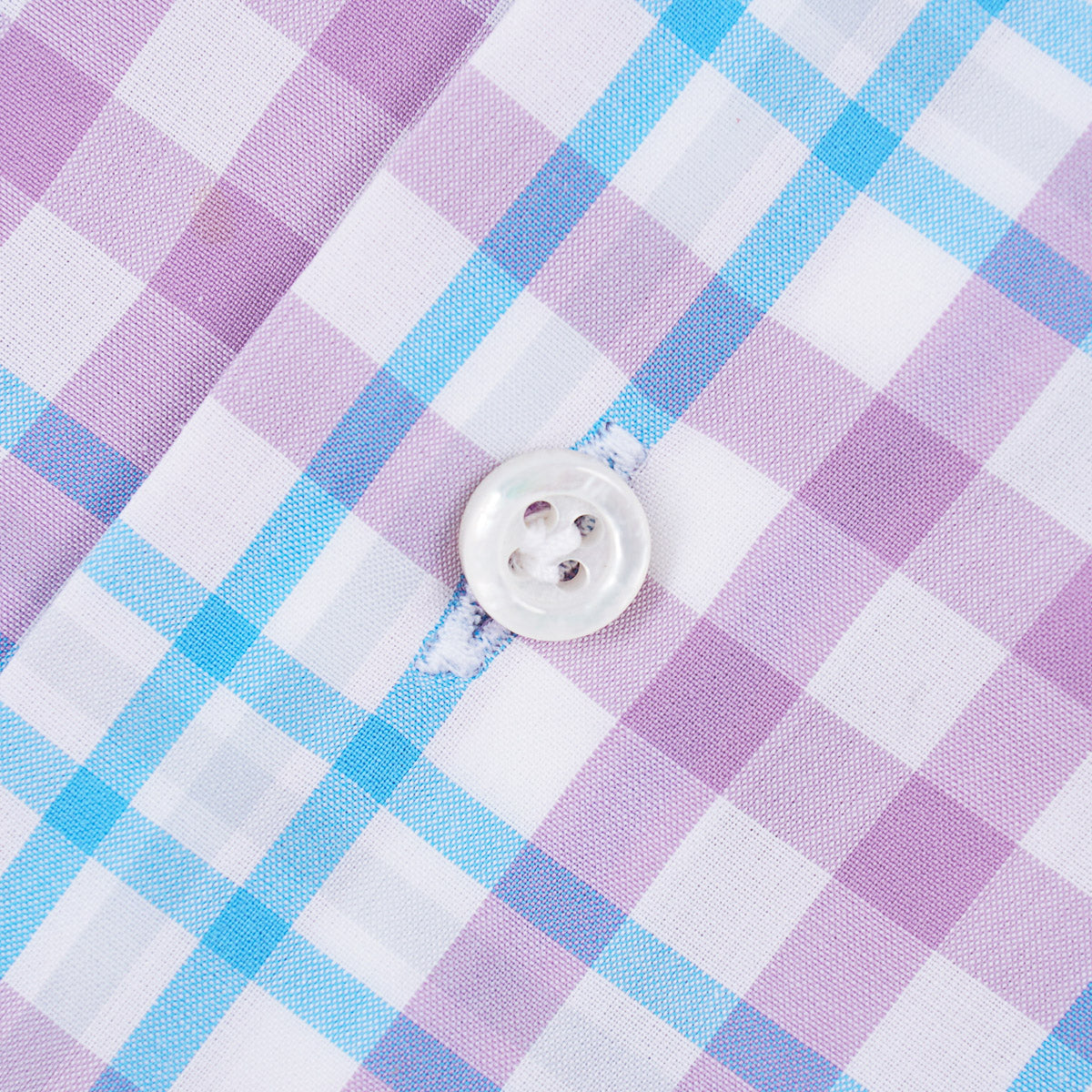 Isaia Tailored-Fit 'Mix' Cotton Shirt