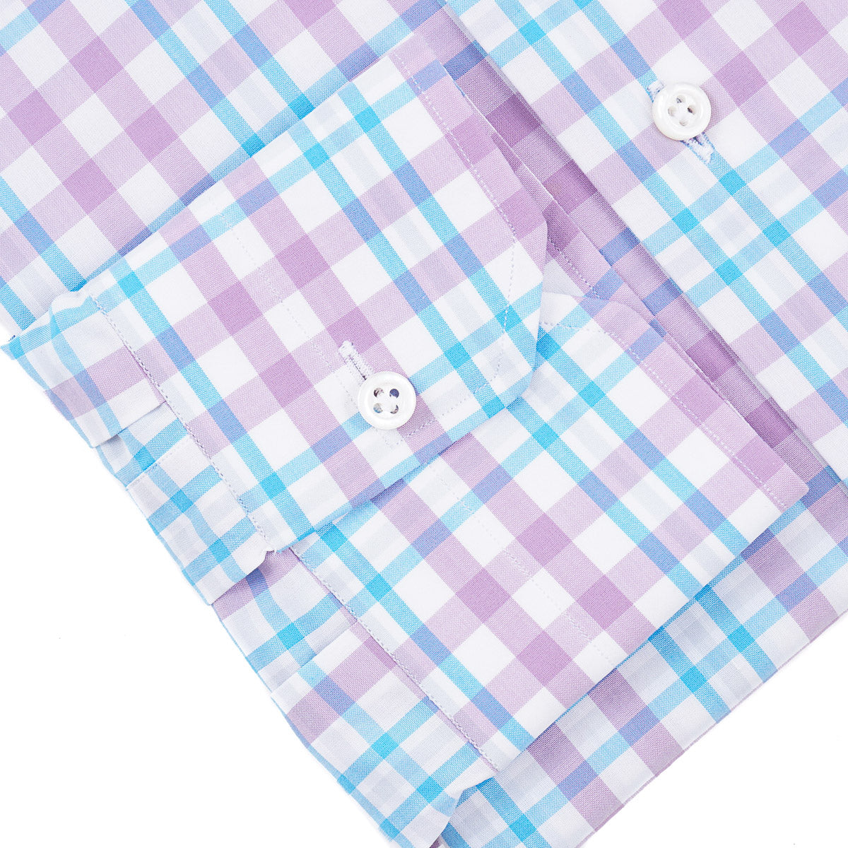 Isaia Tailored-Fit 'Mix' Cotton Shirt