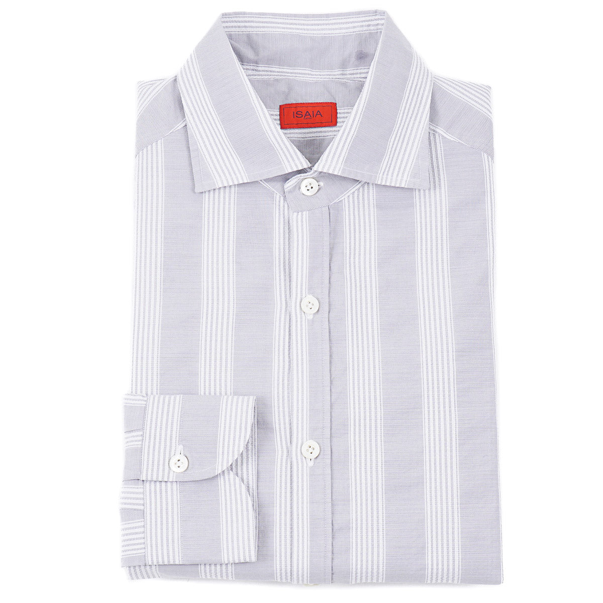 Isaia Slim-Fit Woven Cotton Shirt