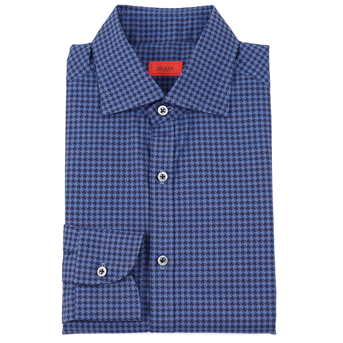 Isaia 'Italia' Regular-Fit Cotton Shirt - Top Shelf Apparel