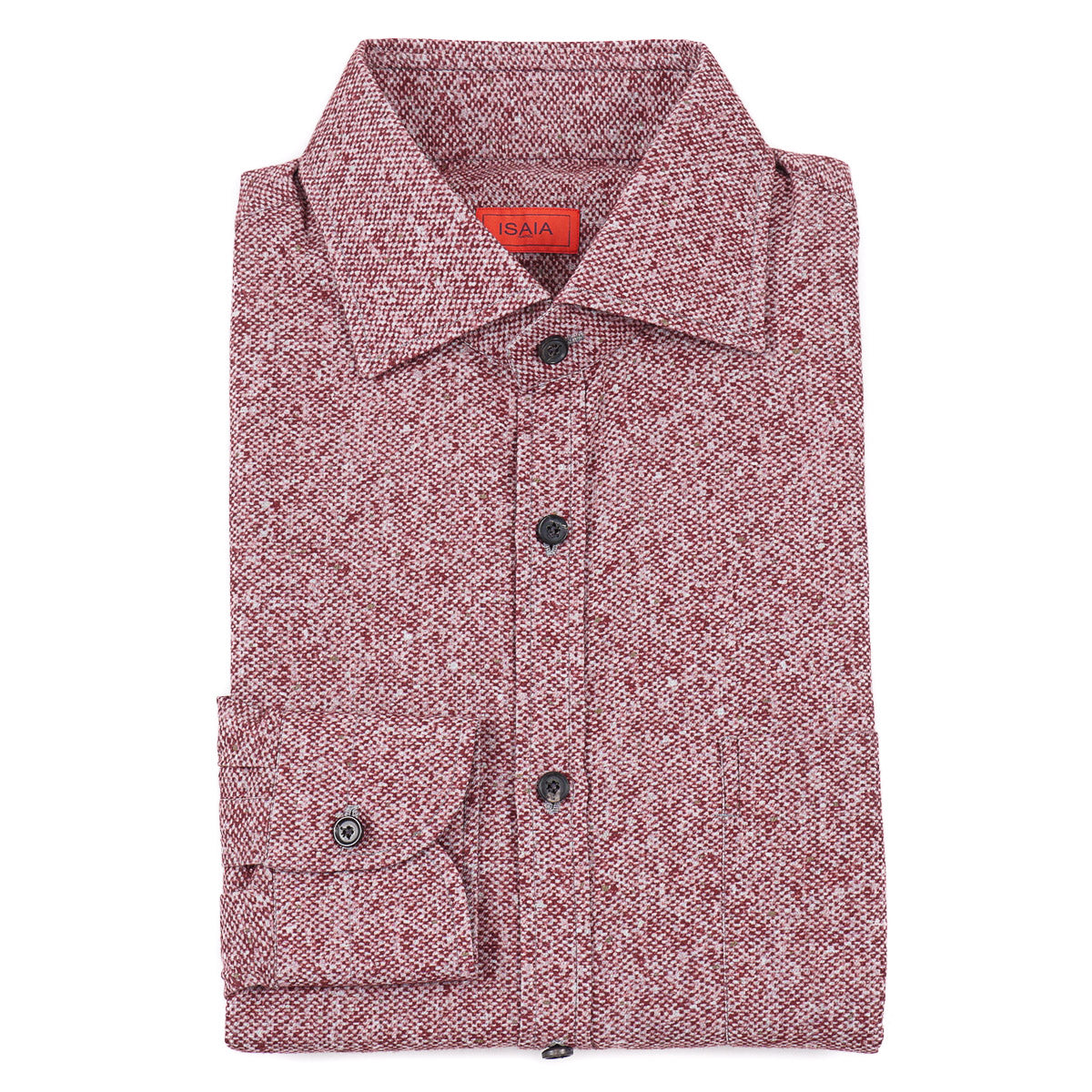 Isaia 'Italia' Regular-Fit Cotton Shirt - Top Shelf Apparel