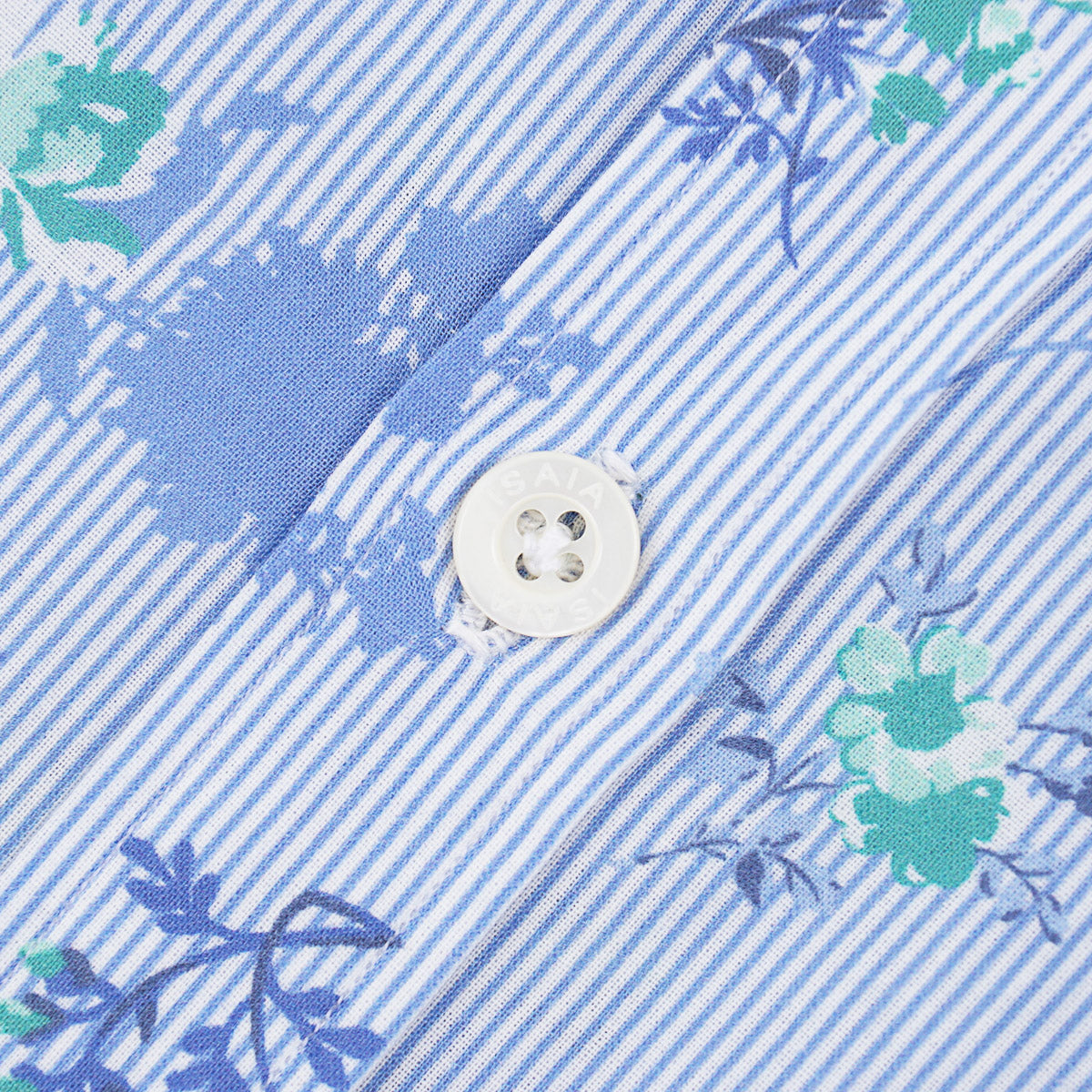 Isaia Lightweight Printed Cotton Shirt - Top Shelf Apparel