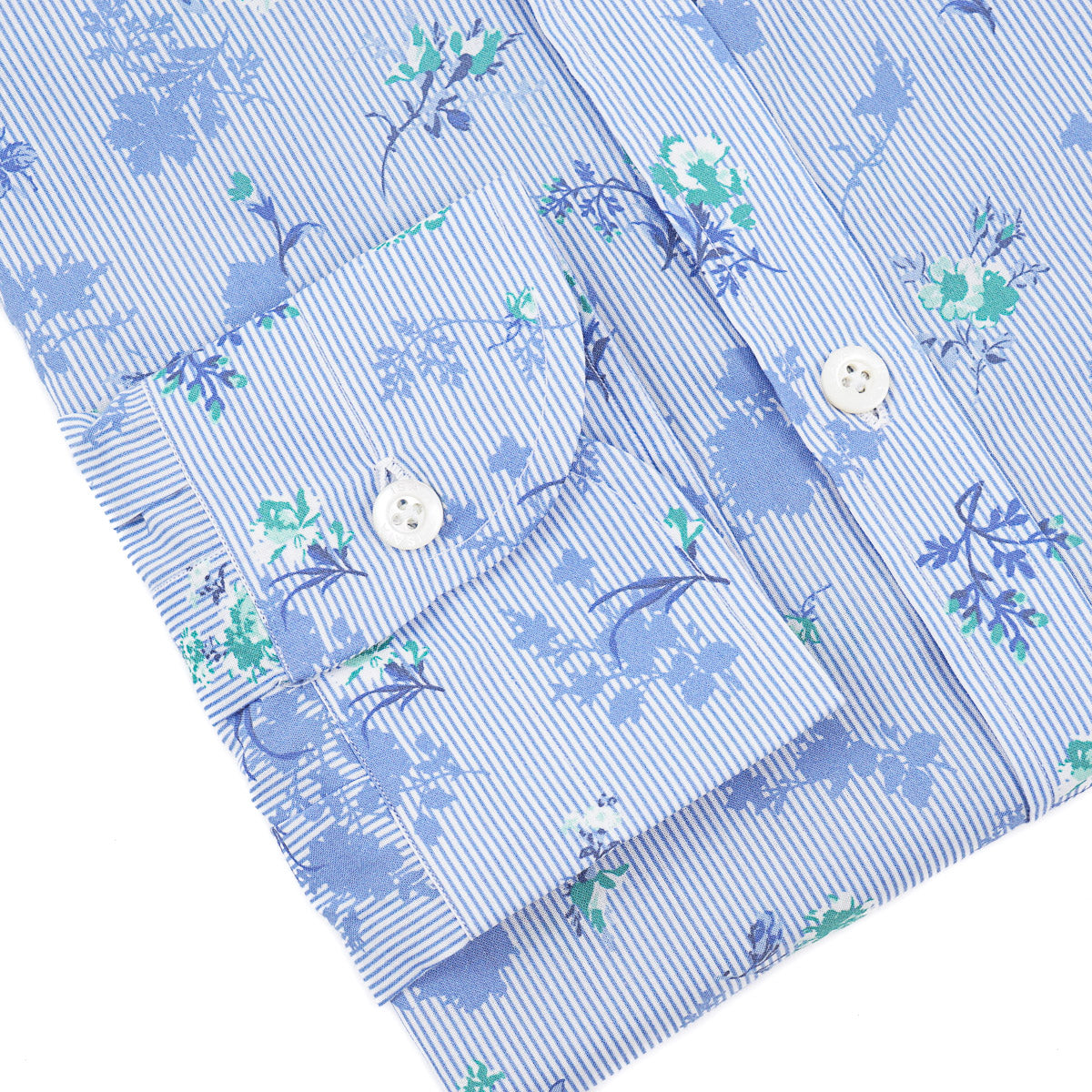 Isaia Lightweight Printed Cotton Shirt - Top Shelf Apparel