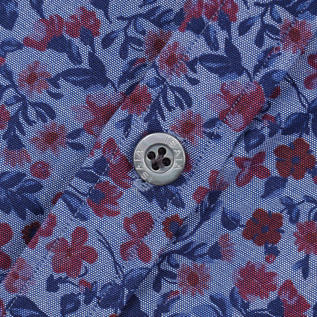 Isaia 'Mix' Printed Cotton Shirt - Top Shelf Apparel