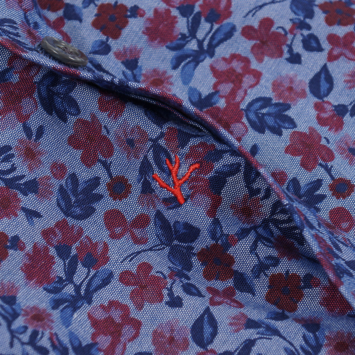 Isaia 'Mix' Printed Cotton Shirt - Top Shelf Apparel