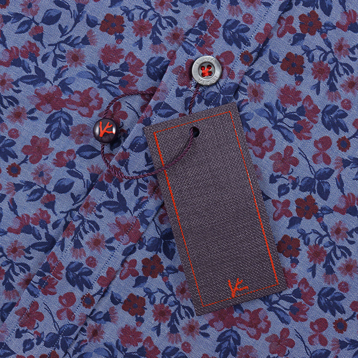 Isaia 'Mix' Printed Cotton Shirt - Top Shelf Apparel