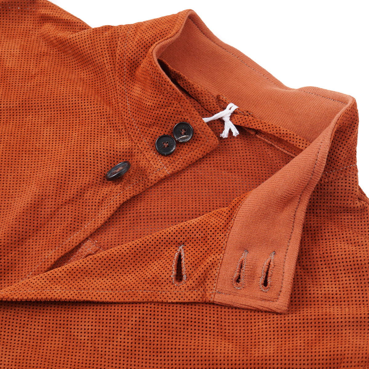 Manto Perforated Lambskin Suede Jacket - Top Shelf Apparel