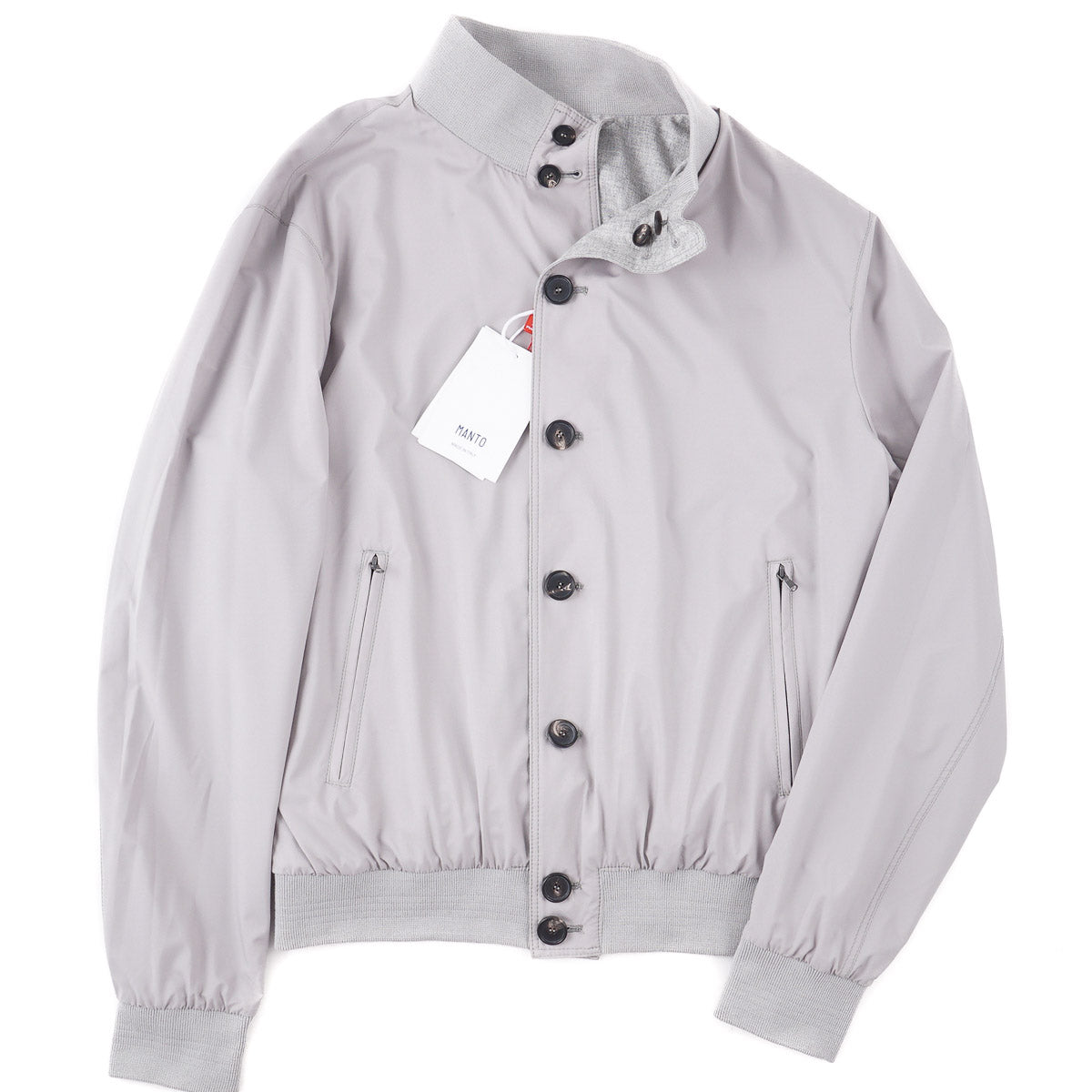 Reversible Cashmere-Silk Bomber Jacket - Top Shelf Apparel