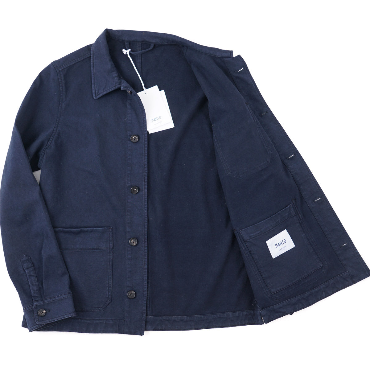 Manto Jersey Cotton Chore Jacket - Top Shelf Apparel