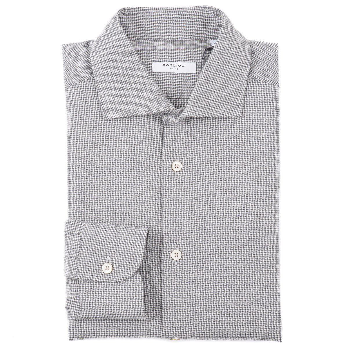 Boglioli Soft Flannel Cotton Shirt